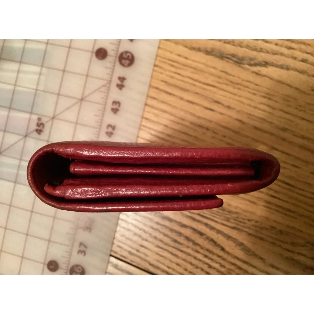 Gucci‎ Wallet Leather Snap Closure Bifold Clutch - Picture 3 of 10